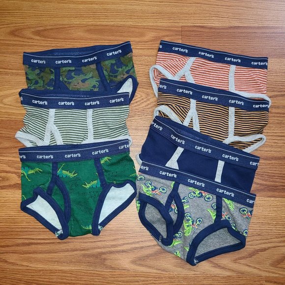 Carter's Accessories Carters Underwear Briefs 7ct Toddler Boys 23